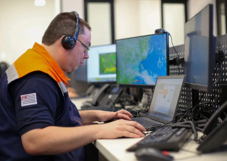 Centro de Gerenciamento de Emergências do Centro Paulista de Radares e Alertas Meteorológicos da Defesa Civil do Estado de São Paulo